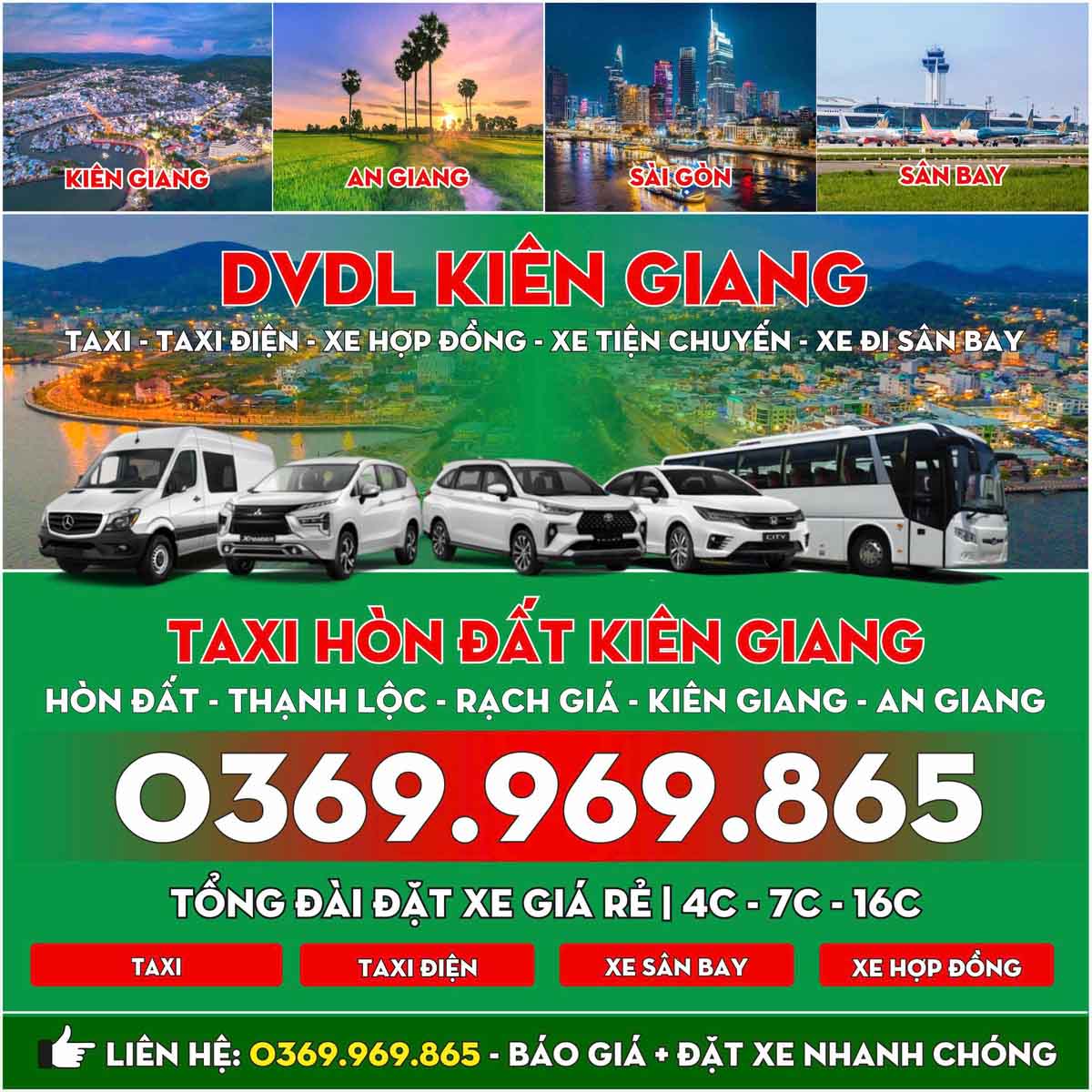 Taxi Hòn Đất An Giang